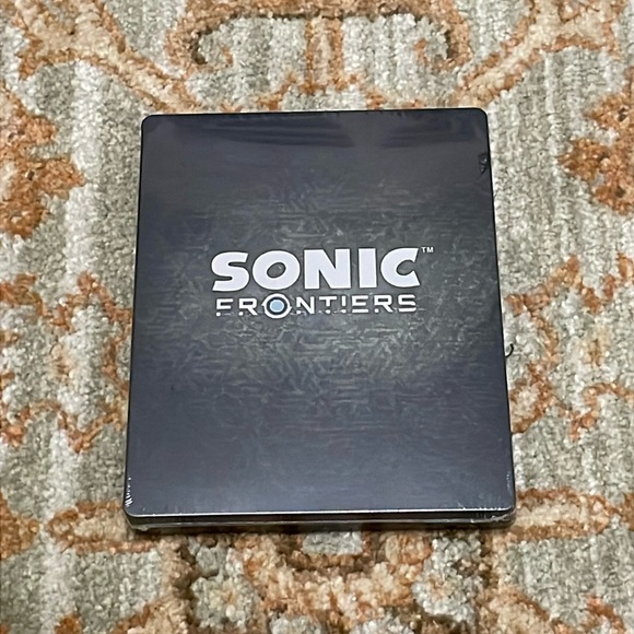 Sonic Frontiers SteelBook Black Case For Game Disc File (New In Packaging) - Picture 3 of 6